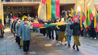 Visaginas iškilmingai ir spalvingai paminėjo Lietuvos nepriklausomybės atkūrimo dieną