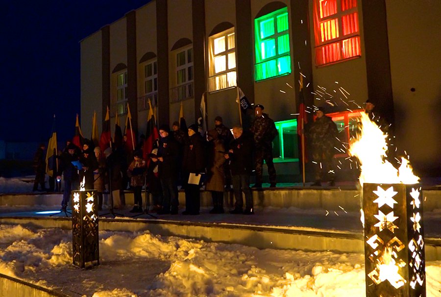 Этот день остается в памяти висагинцев (видео) - В Висагинасе
