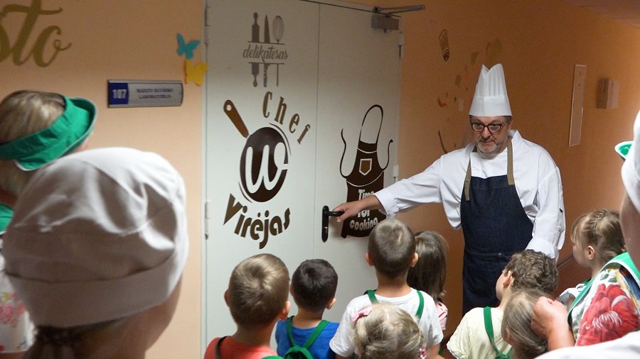 Кулинария для самых маленьких (видео) - В Висагинасе