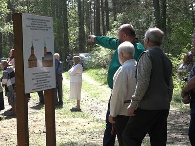 Положено начало строительства старообрядческого храма Святой и Живоначальной Троицы (Видео) - В Висагинасе
