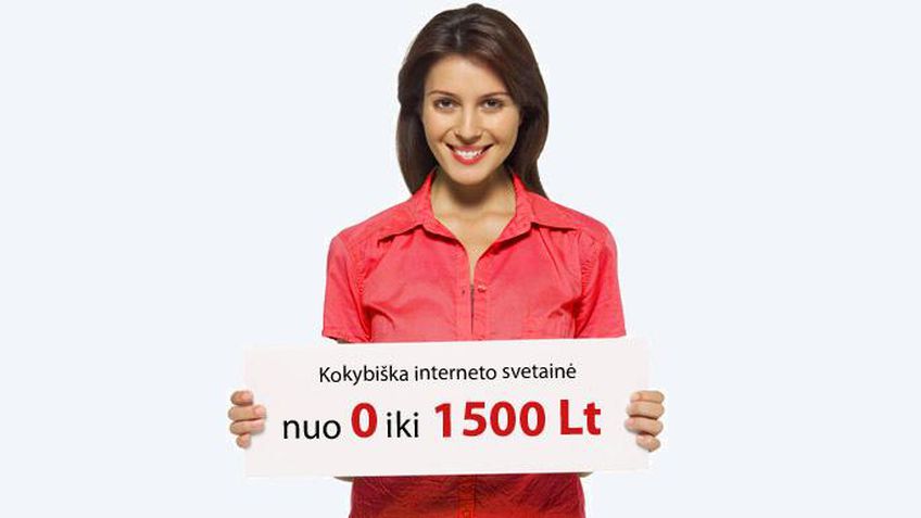 Новая услуга в Висагинасе: cоздание сайтов от 0 до 1500 Лт