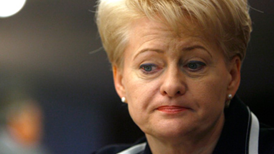 Грибаускайте: или НАТО, или газ - Литва и страны Балтии