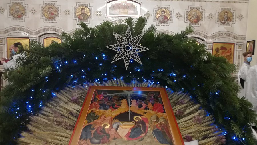 С Рождеством Христовым! Поздравление отца Иосифа - В Висагинасе