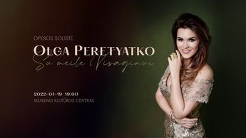 Operos solistės Olgos Peretyatko koncertas „Su meile Visaginui“