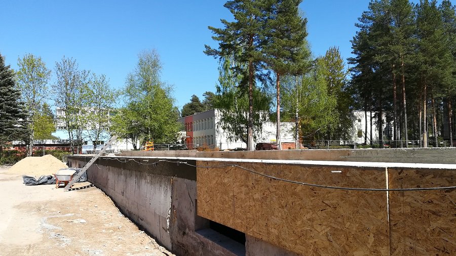 Дом самостоятельного проживания будет построен через год. Работы идут по графику - В Висагинасе