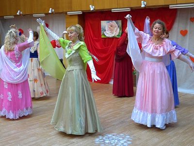 Сеньоры отметили сразу два праздника - День восстановления государства и День влюбленных (видео) - В Висагинасе