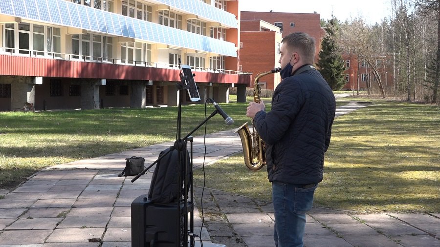 В Висагинасе стартовала акция “Все будет хорошо” (видео) - В Висагинасе