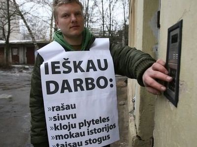 Безработица в Литве - Литва и страны Балтии