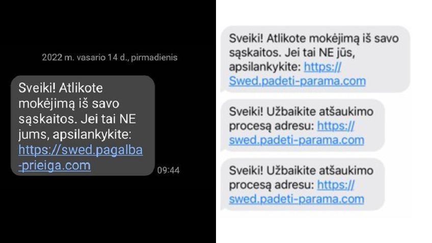 „Swedbank“: vėl suaktyvėjo sukčiai − per vieną dieną gyventojams išsaugota 15 tūkst. eurų