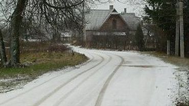 В Литве — зимняя погода, на дорогах скользко                                                                                                          