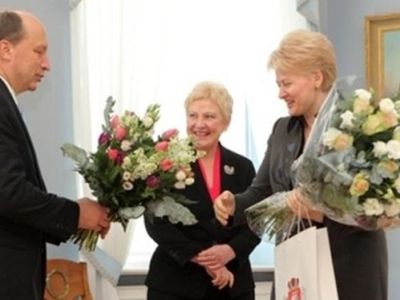 Populiariausios – Prezidentė ir Seimo Pirmininkė - Lietuva ir Baltijos šalys