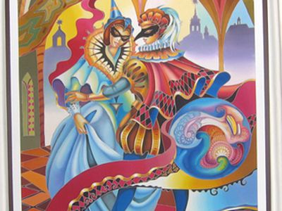 Новогодний карнавал в выставочном зале - В Висагинасе