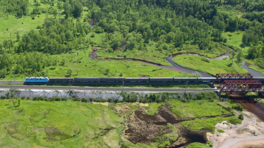 Из Лондона в Токио на поезде - В Мире