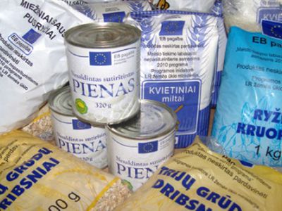 Nepasiturintieji paramos maistu sulauks vėliau - Lietuva ir Baltijos šalys