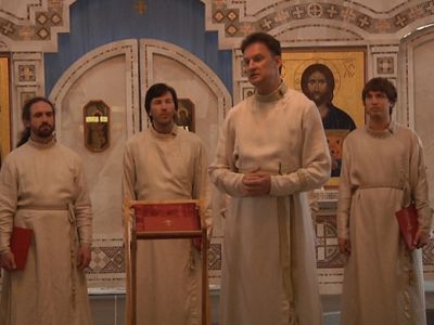 В Висагинасе выступил прославленный хор из России - В Висагинасе