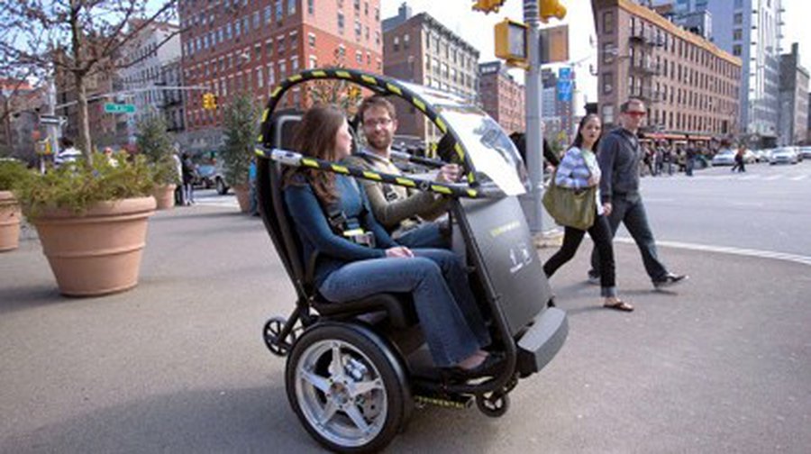 Представлен прототип двухколесного электромобиля - Хобби, отдых и развлечения