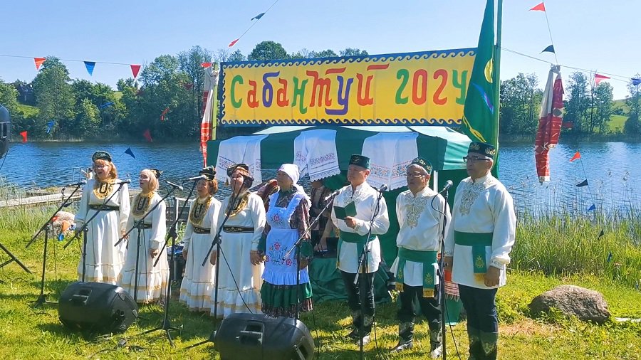 Гостеприимный и щедрый Сабантуй-2024 (видео) - В Висагинасе