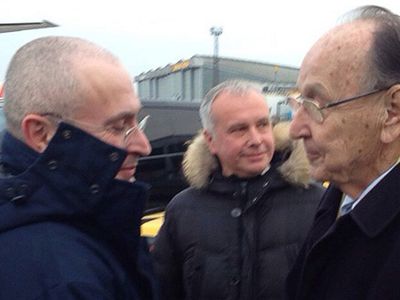 Рейс "Колония—Германия"
Михаил Ходорковский улетел на свободу
    - В Мире