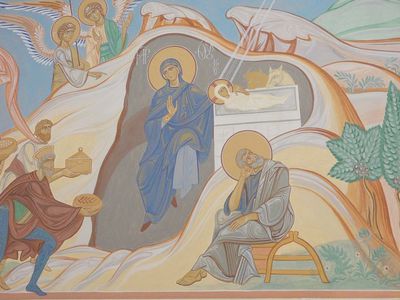 Поздравление с Рождеством Христовым  (видео) - В Висагинасе