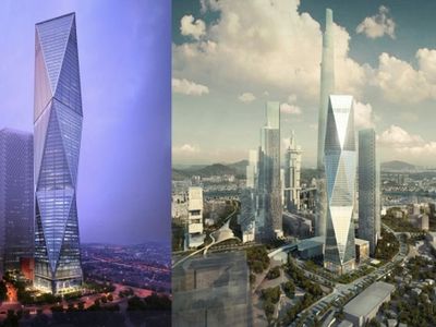 «Диагональный» небоскрёб обещает быть легче и энергоэффективнее обычных - Хобби, отдых и развлечения