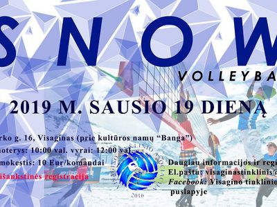 Snow Volleyball. В новый сезон – с новым форматом - Культурные и спортивные мероприятия