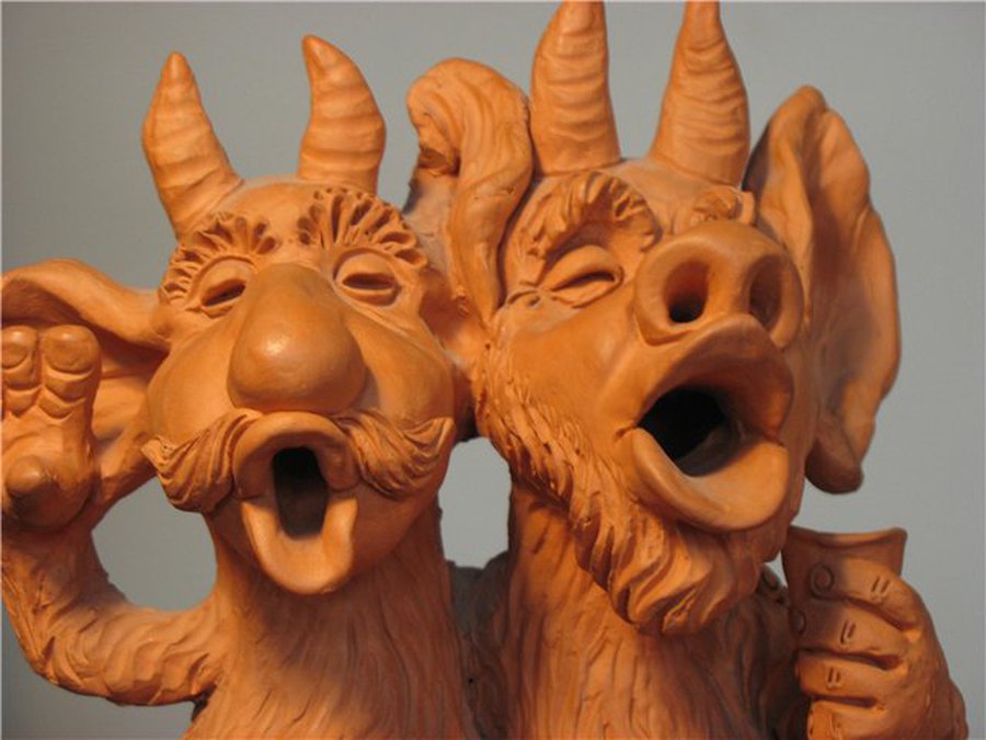 Литовский музей чертей впервые привез свою коллекцию в Россию - Хобби, отдых и развлечения