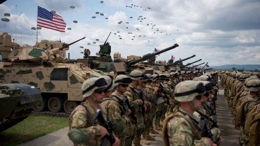 В Литву для участия в совместных учениях на полгода прибывает батальон ВС США