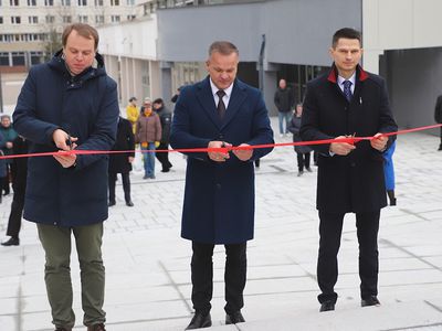 Состоялась официальная сдача в эксплуатацию реконструированной части аллеи Седулинос (видео) - В Висагинасе