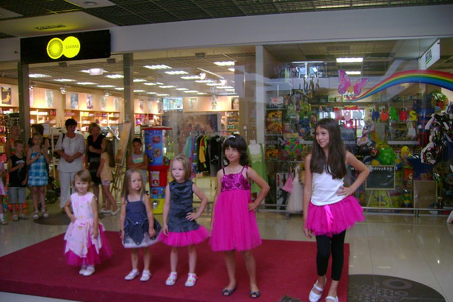 Праздник моды в ТЦ «DOMINO»                                                                                                                            - В Висагинасе