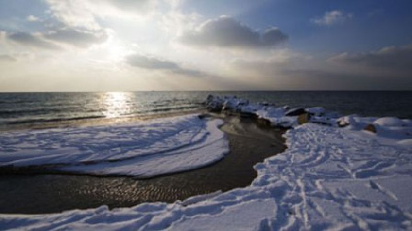 С уплывших в Рижский залив льдин спасли сотни людей