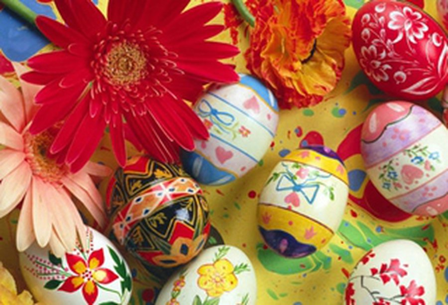 Со Святой Пасхой!  Su Šv. Velykomis!
 - В Висагинасе