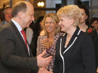 Грибаускайте не видит препятствий для дальнейшей работы с правительством Кубилюса - Литва и страны Балтии