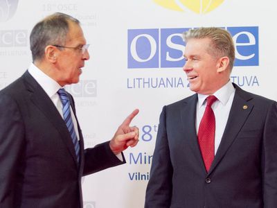 Лавров: сложившаяся механика ОБСЕ дает сбой
                                                                                                          - Литва и страны Балтии