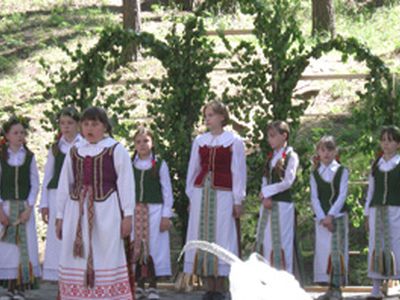 «Sekminių šventė» -литовская Троица - В Висагинасе