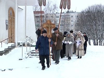 Крещение Господне                                                                  - В Висагинасе