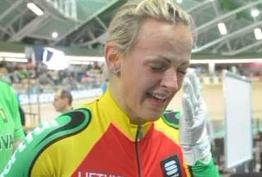 Литовская велогонщица стала чемпионкой мира и улучшила мировой рекорд