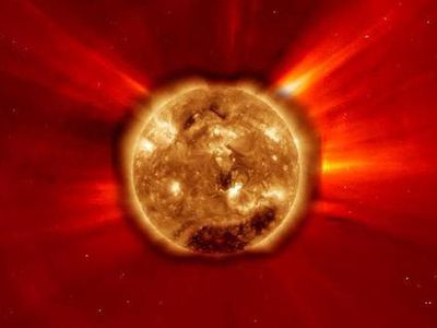 На Солнце произошла мощнейшая вспышка                                 - Наука и здоровье