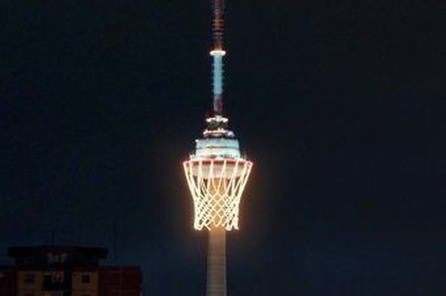 На телебашне в Вильнюсе установят баскетбольную корзину - Культурные и спортивные мероприятия