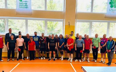 Velykinis Visagino miesto stalo teniso turnyras - Visagine