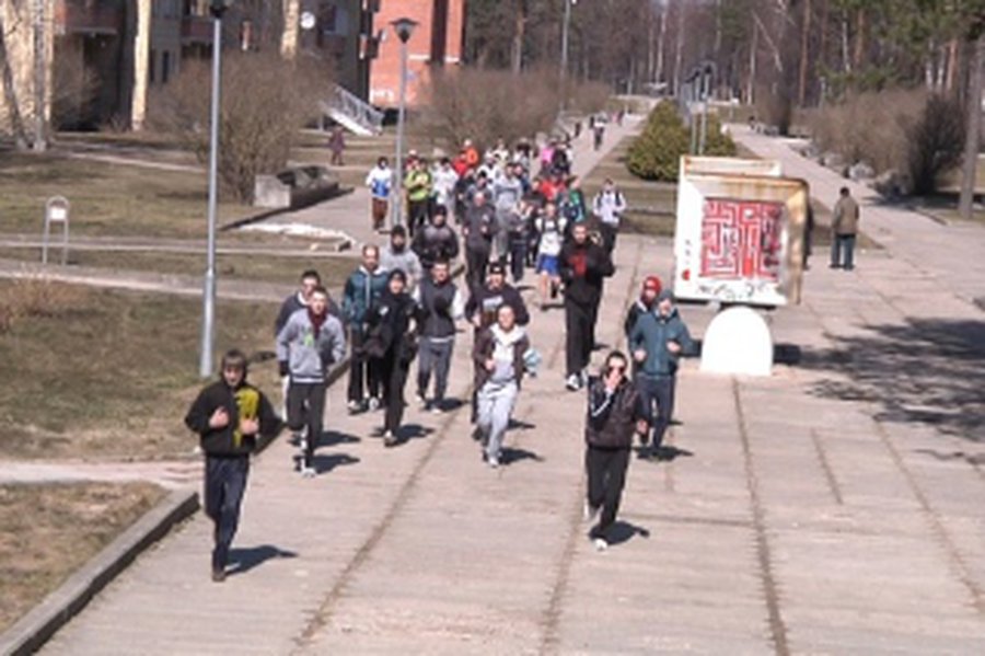 На старт! Внимание! Марш!                                                                                                 - В Висагинасе