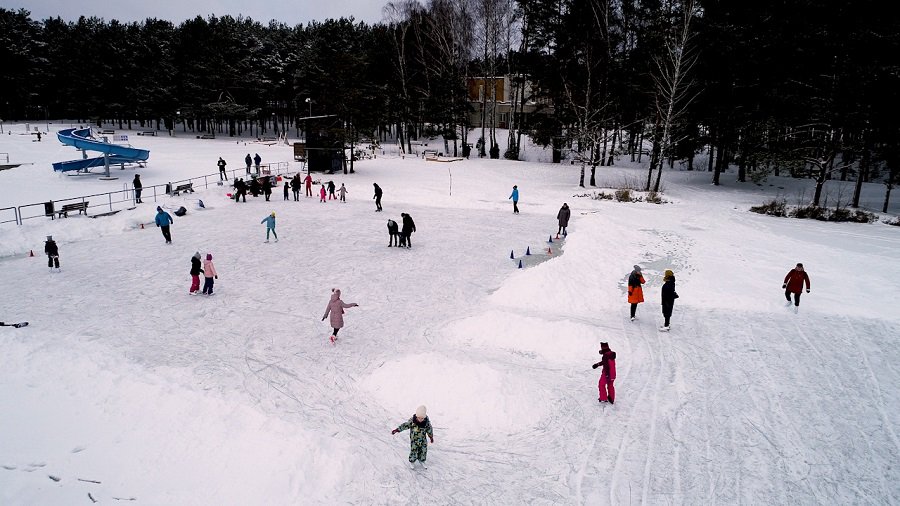 Состоялся старт проекта «Будь активным зимой 2:0» (Видео) - В Висагинасе