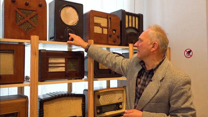 Radijo imtuvų istorija Zarasų muziejuje (video) - Įdomu žinoti