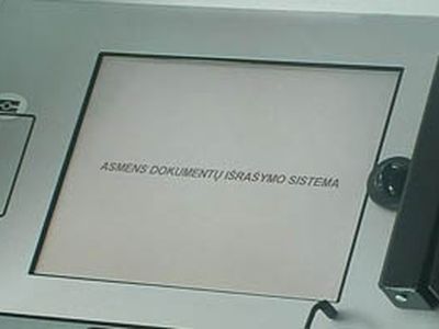 Отпечатки пальцев и электронная подпись – в паспорте  - Литва и страны Балтии