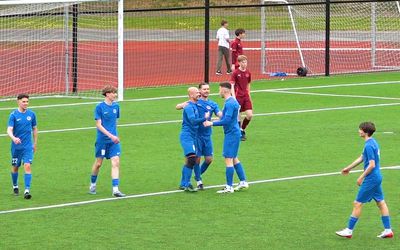 Visagino FC „Interas“ sėkmingai baigė pirmąjį Lietuvos II lygos sezono etapą - Висагинас и висагинцы