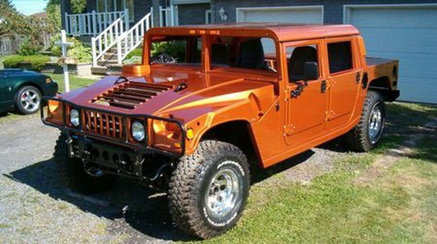 Канадец построил копию Hummer H1, используя части от старых автомобилей Ford - Хобби, отдых и развлечения