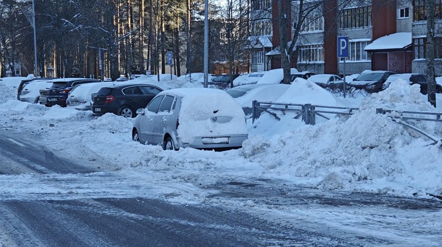Чистый и безопасный город зимой начинается с ответственности каждого - В Висагинасе