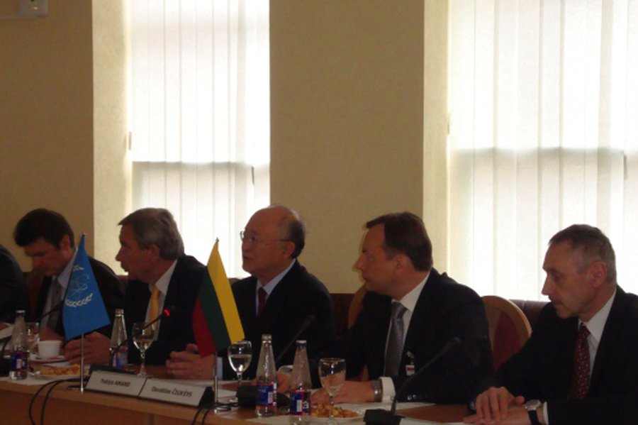 Визит ген. директора МАГАТЭ в Висагинас (обновлено) - В Висагинасе