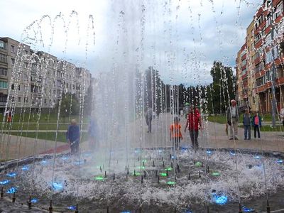 Поющий фонтан будет установлен на берегу озера - В Висагинасе
