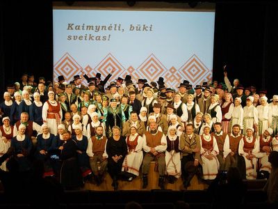 Kviečiame į tarptautinį liaudies šokių festivalį „Kaimynėli, būki sveikas“! - Kultūros ir sporto renginiai