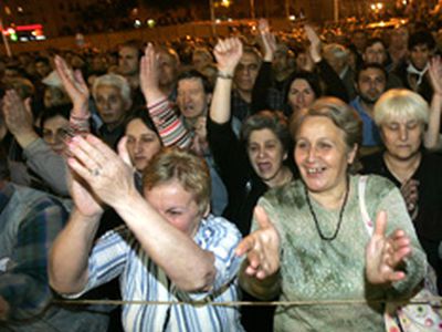 Грузины готовят народное восстание - В Мире